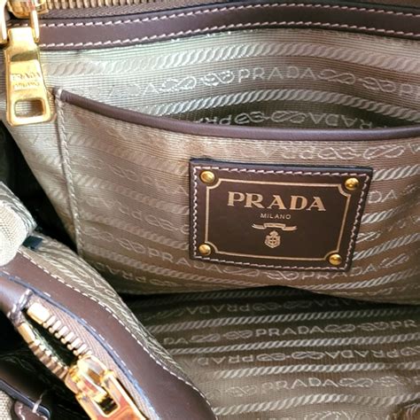 prada logo jacquard canvas tote|Prada Pre.